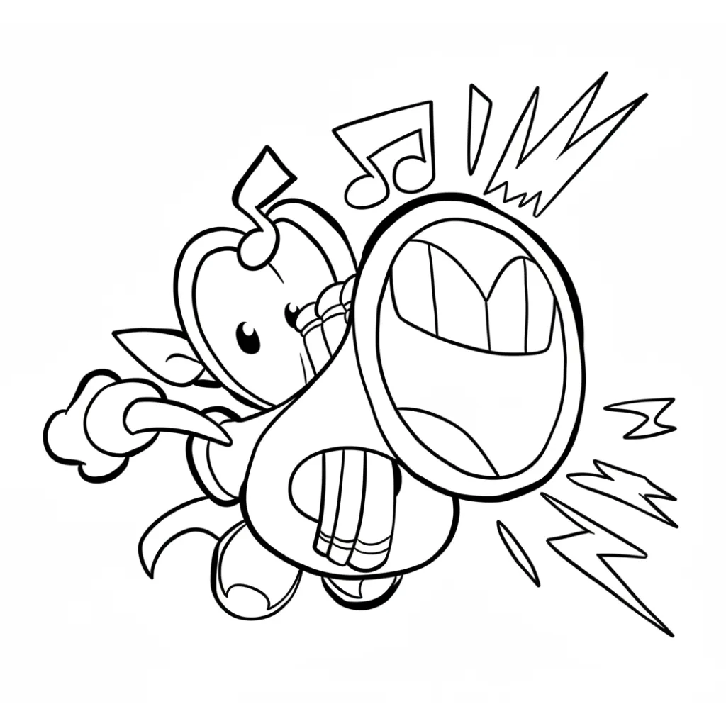 Superzings 6 para colorear para niños para descargar