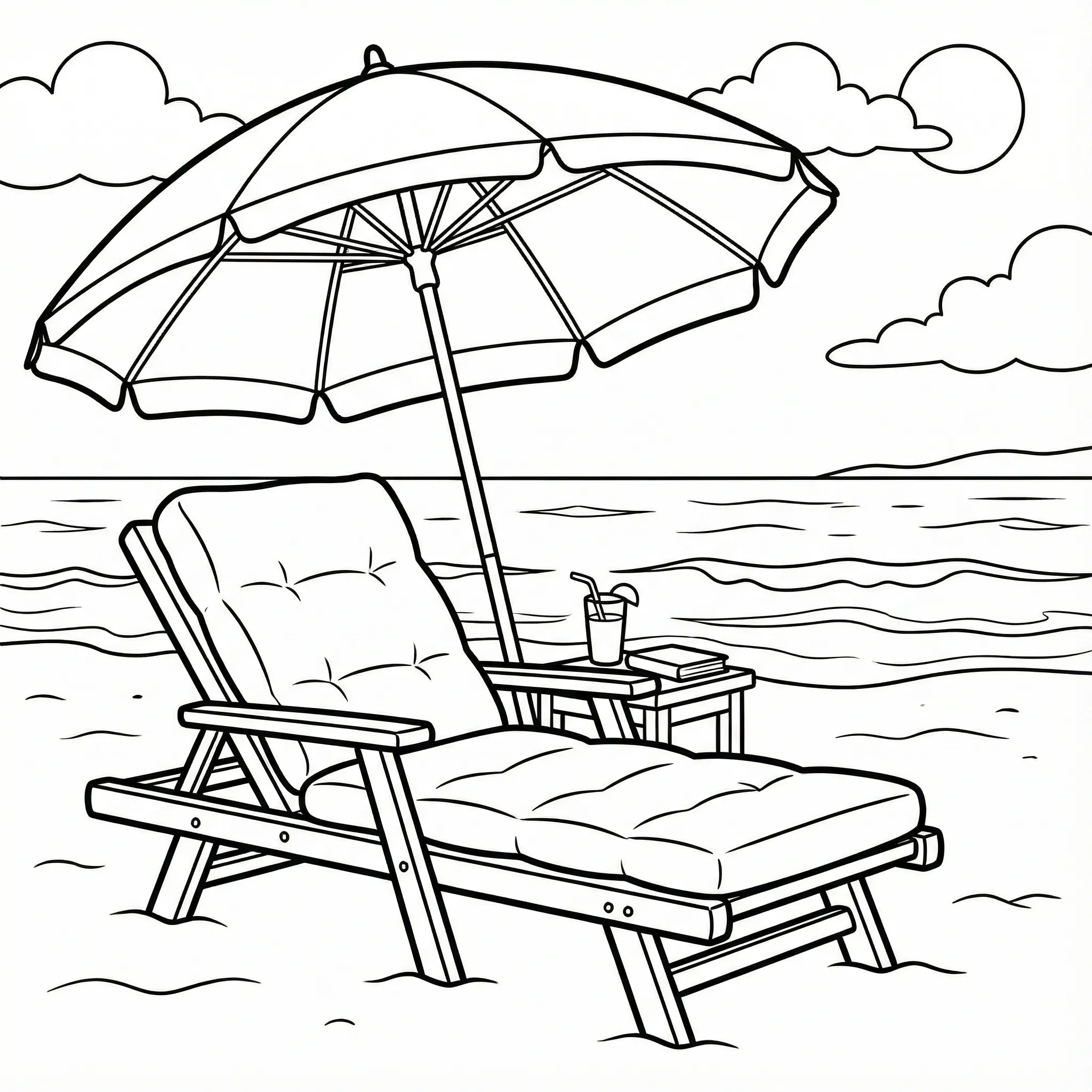 Verano 11 para colorear para imprimir para niño de 2 años