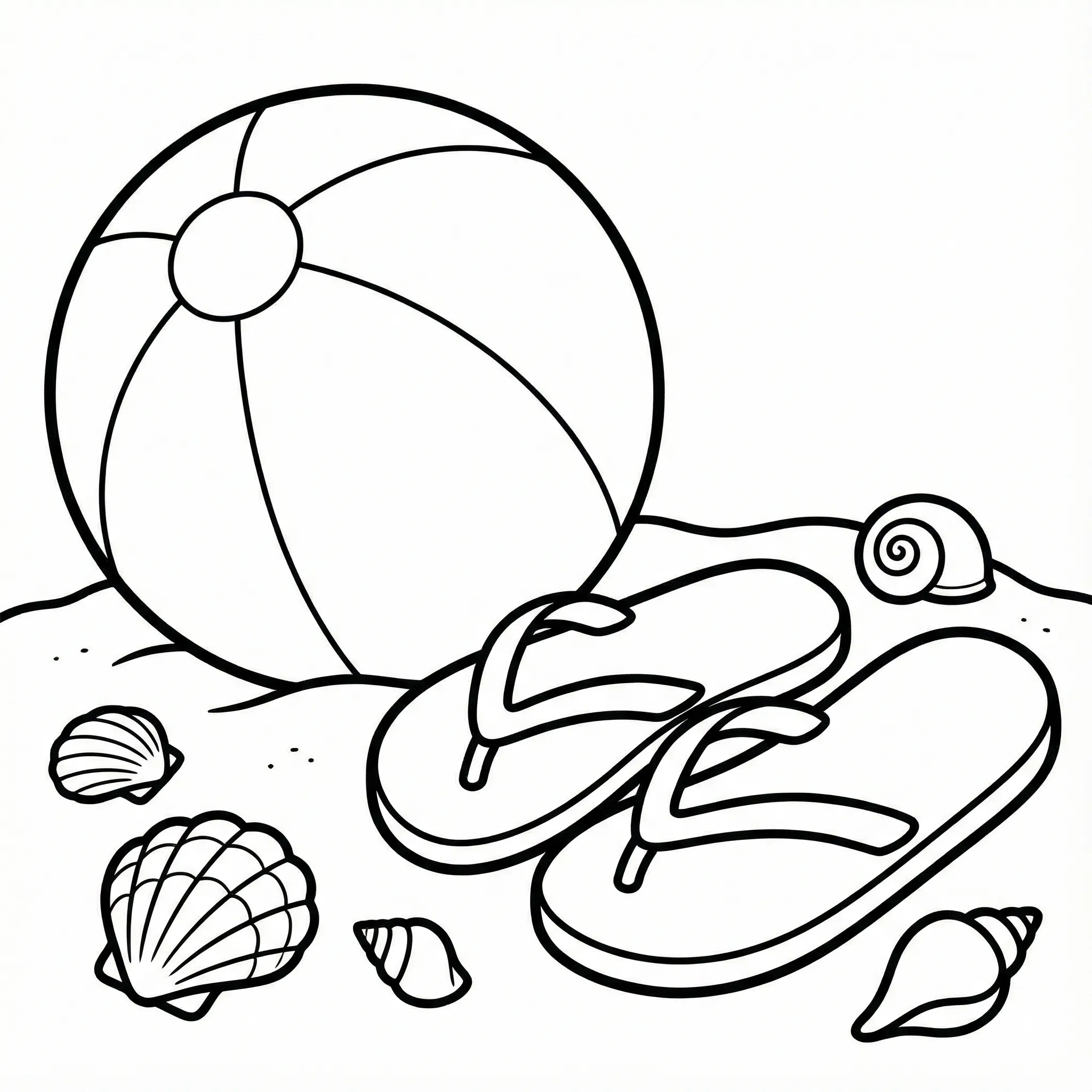 Verano 2 para colorear para niño de 8 años