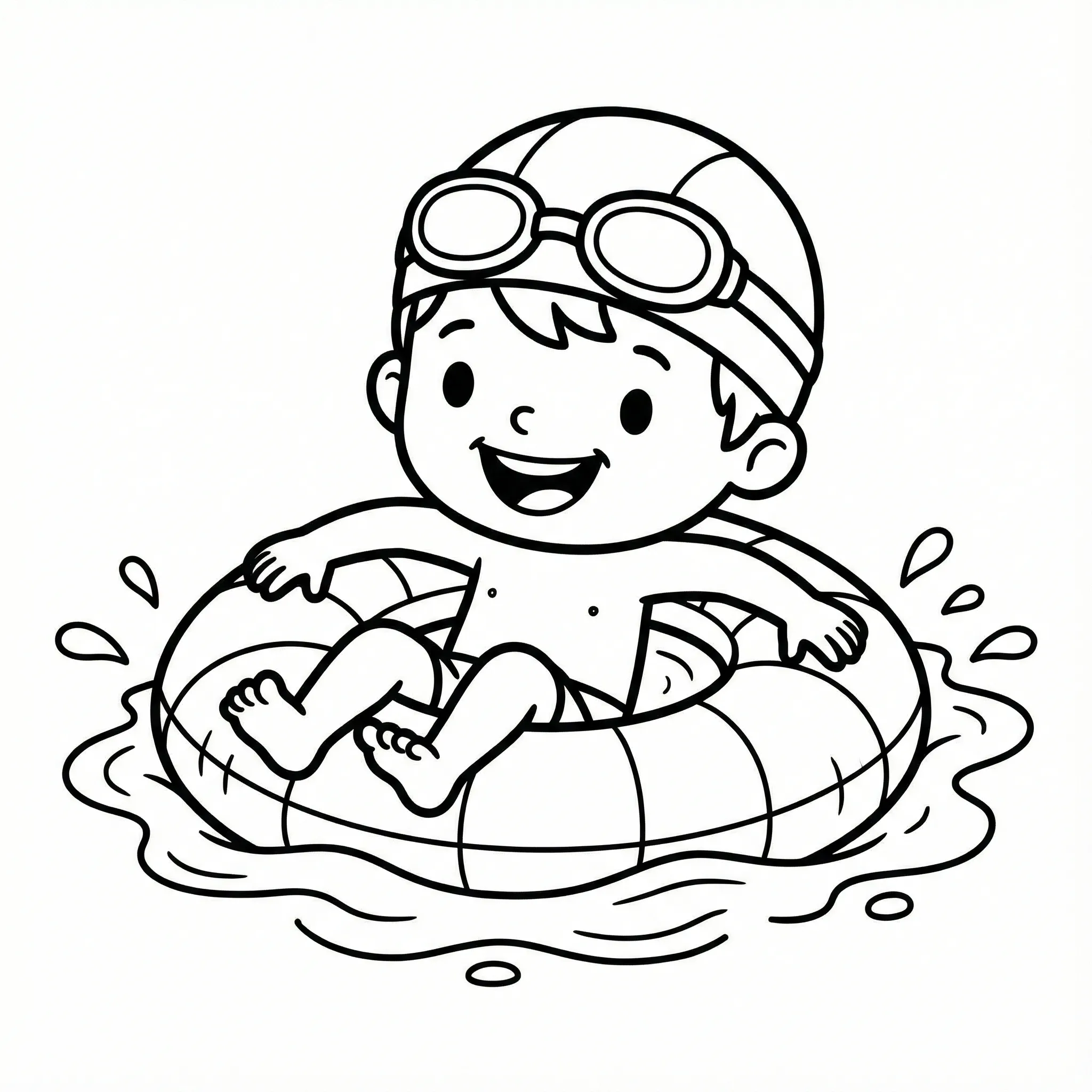 Verano 8 para colorear para imprimir kawaii