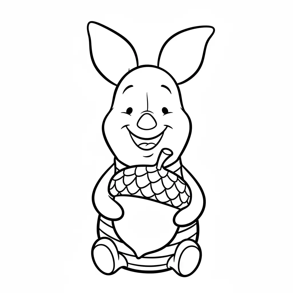 Winnie Pooh para colorear para imprimir gratis 1
