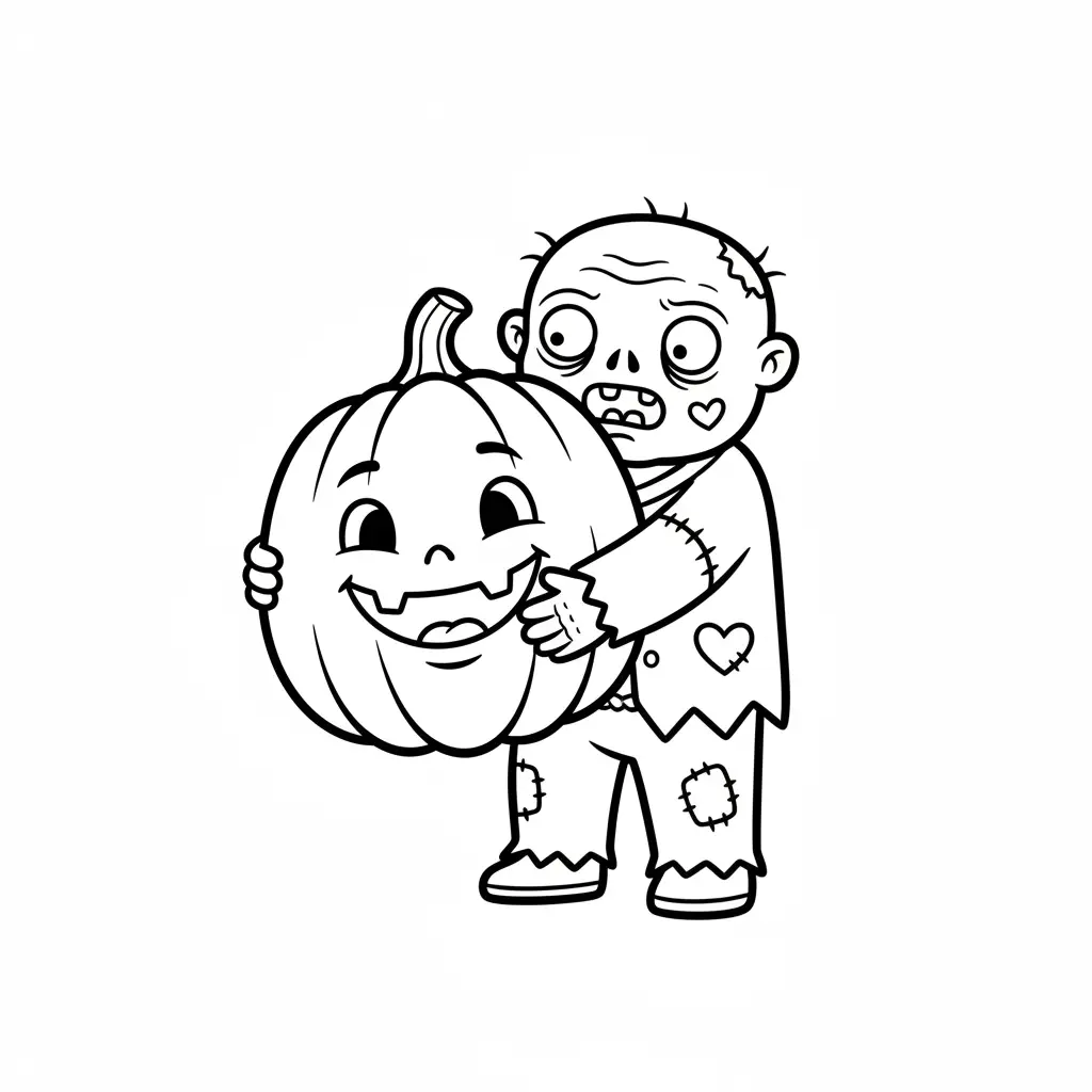 Zombies para colorear gratis