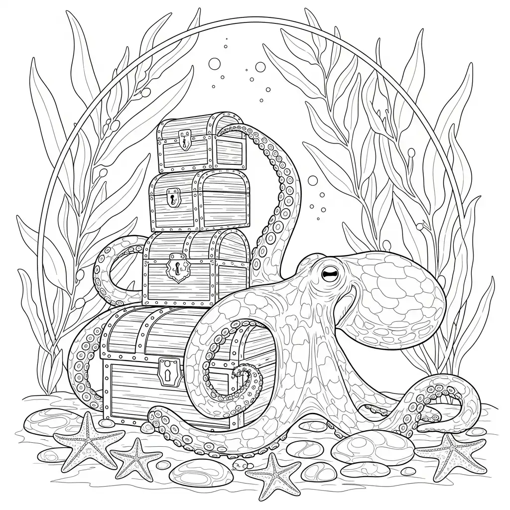 Animales Acuaticos para colorear y aprendizaje