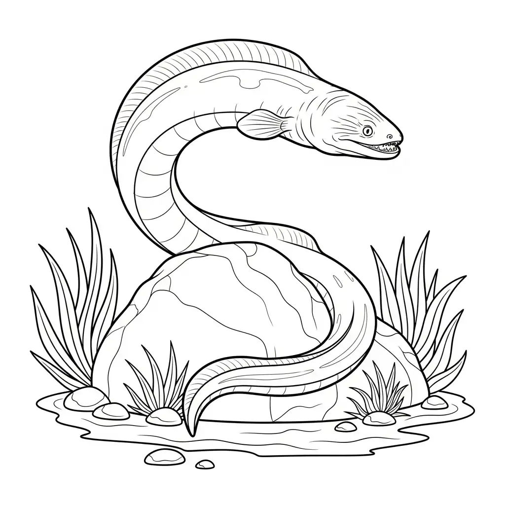 Animales Acuaticos para colorear y aprendizaje 1