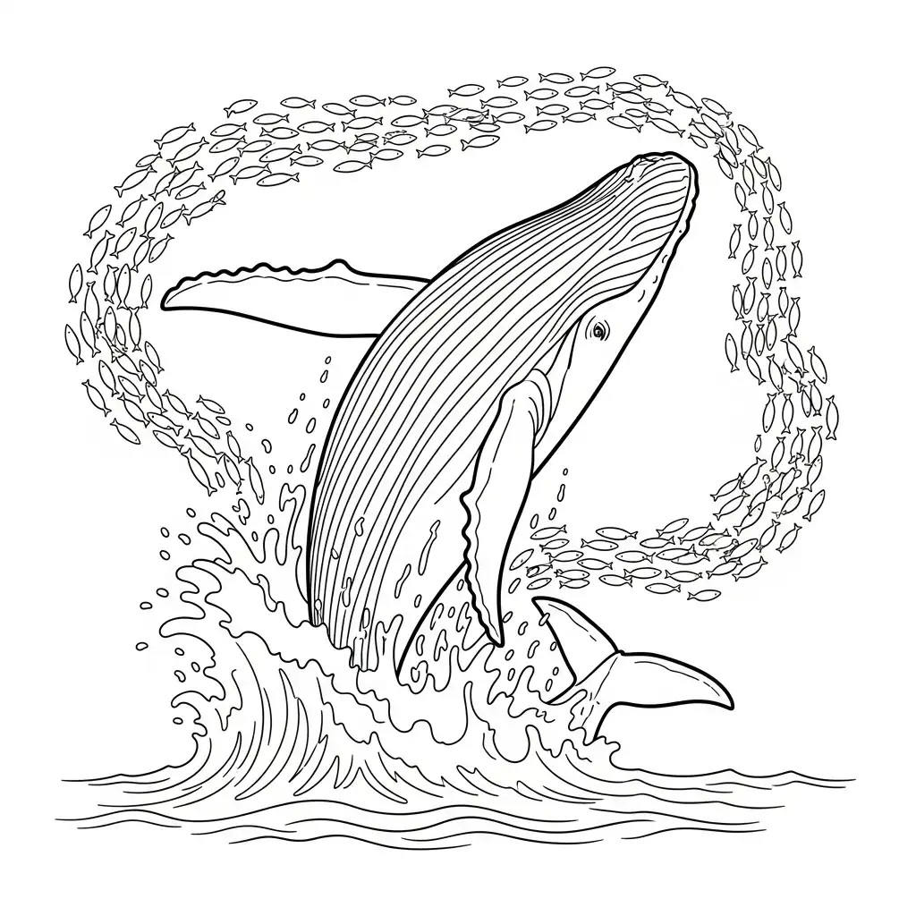 imprimir Animales Acuaticos para colorear para niño