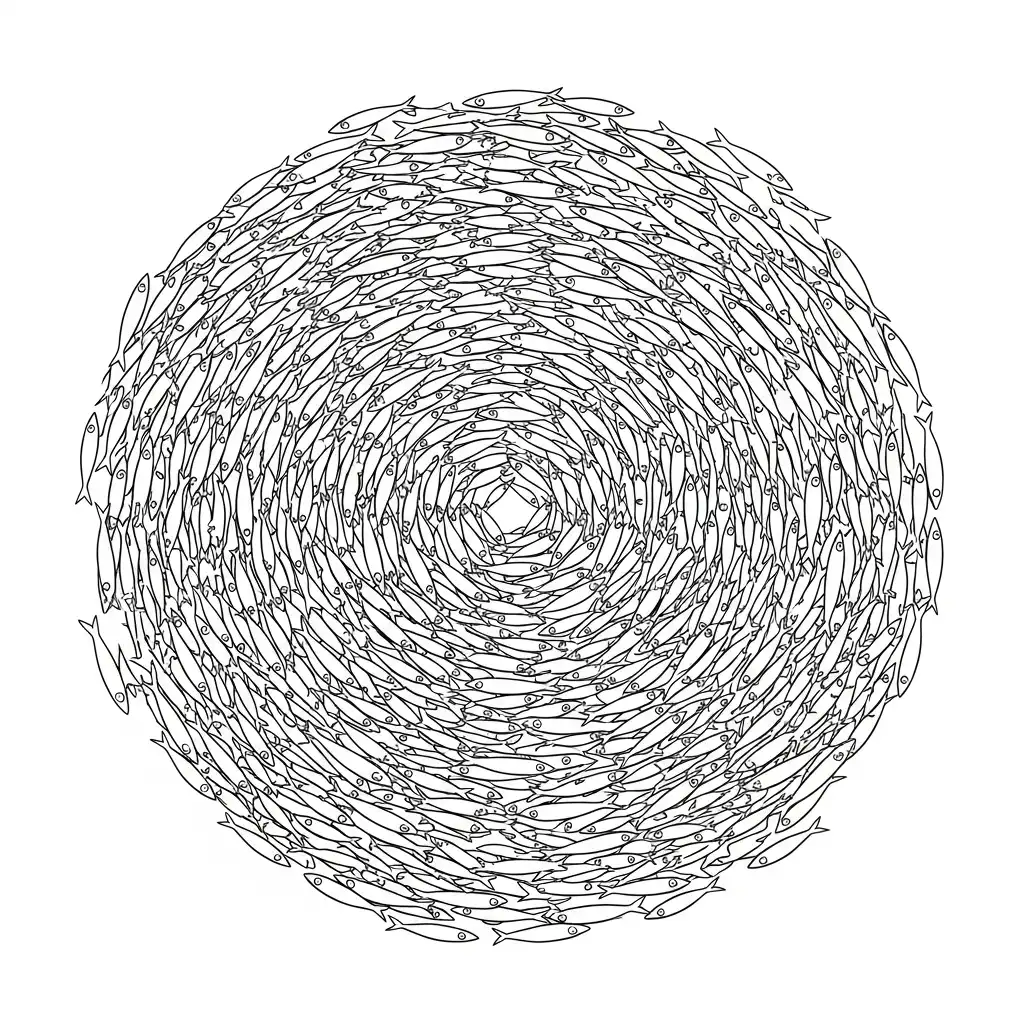 Animales Acuaticos para colorear para niños