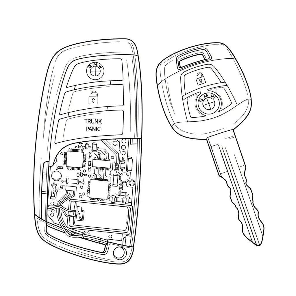 BMW para colorear para niños para imprimir gratis