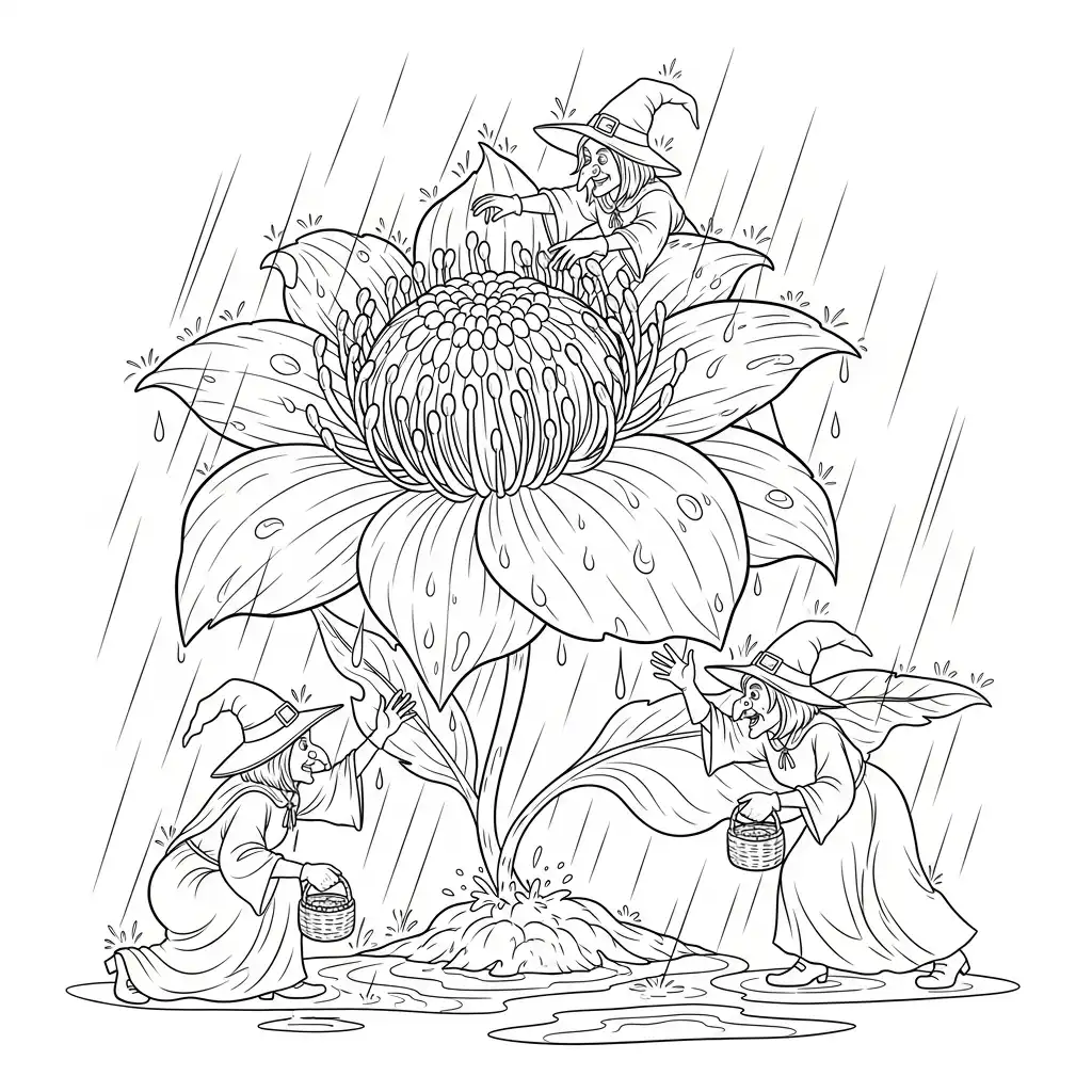 Brujas para dibujar en línea