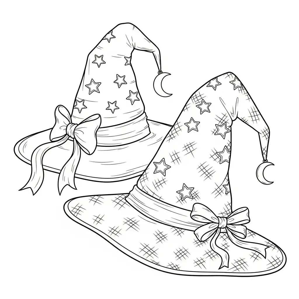 Brujas para colorear para primaria