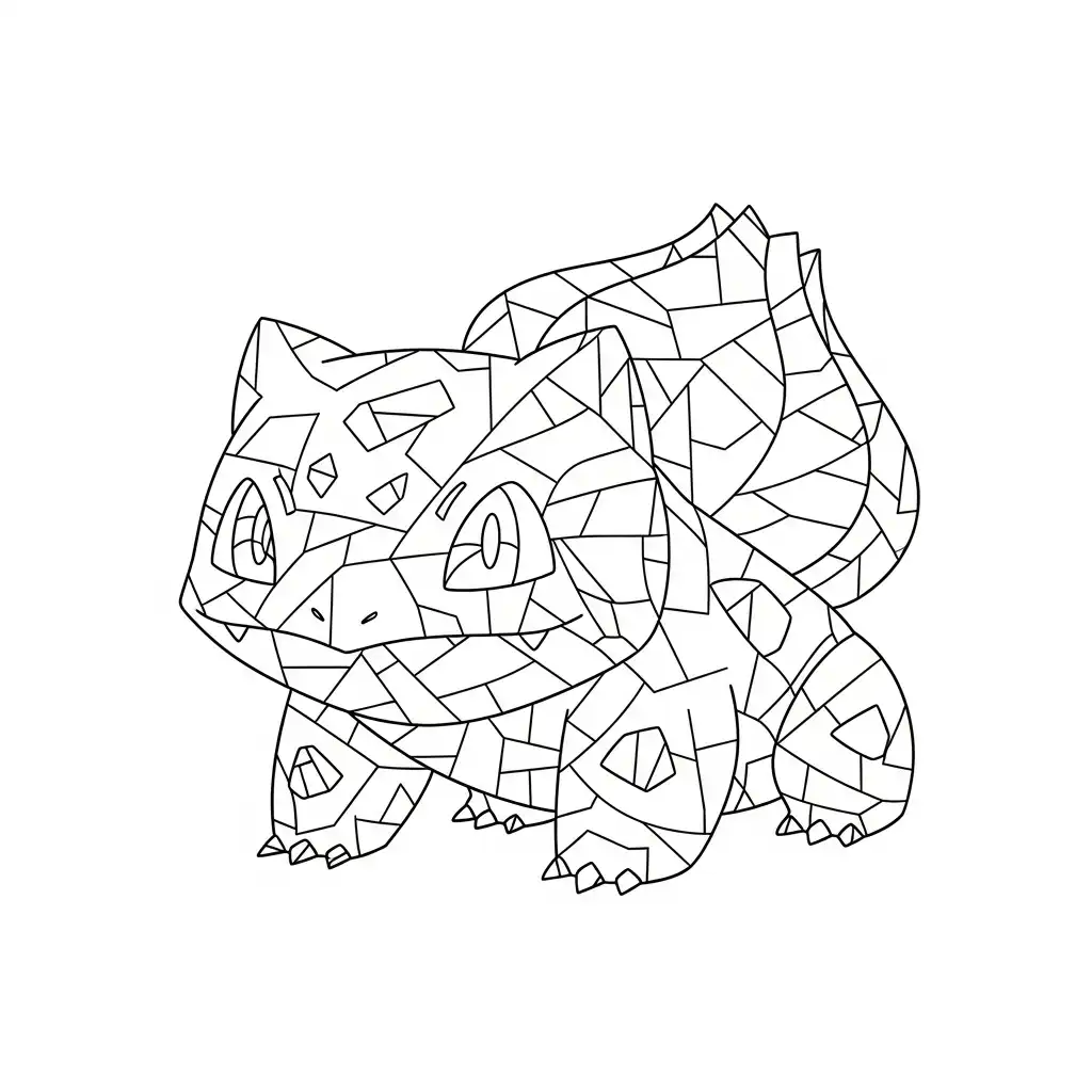 Bulbasaur para colorear en línea