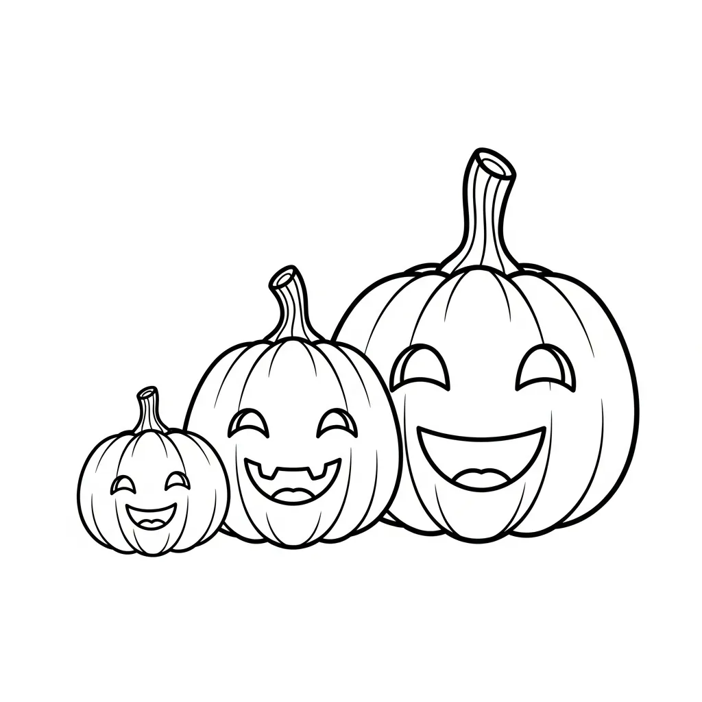 imprimir Calabaza en Halloween 17 para colorear