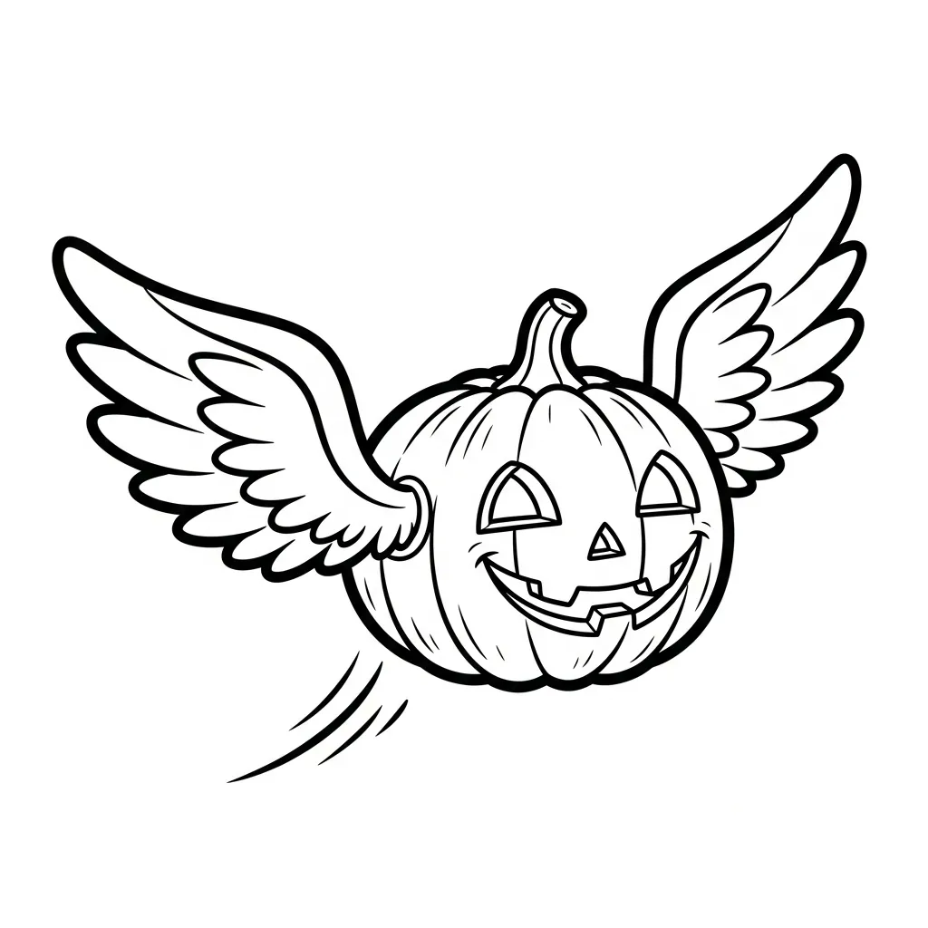 Calabaza en Halloween 5 para colorear para imprimir para niño de 10 años