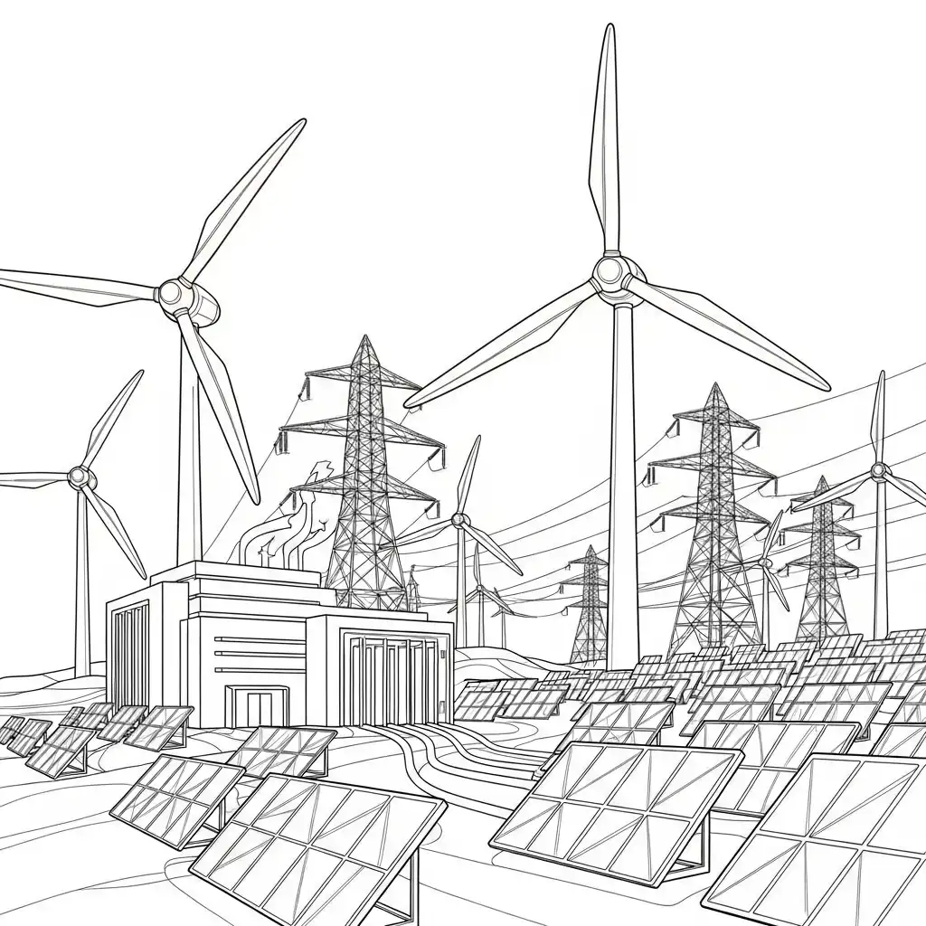 Ciencia para colorear para niño de para imprimir