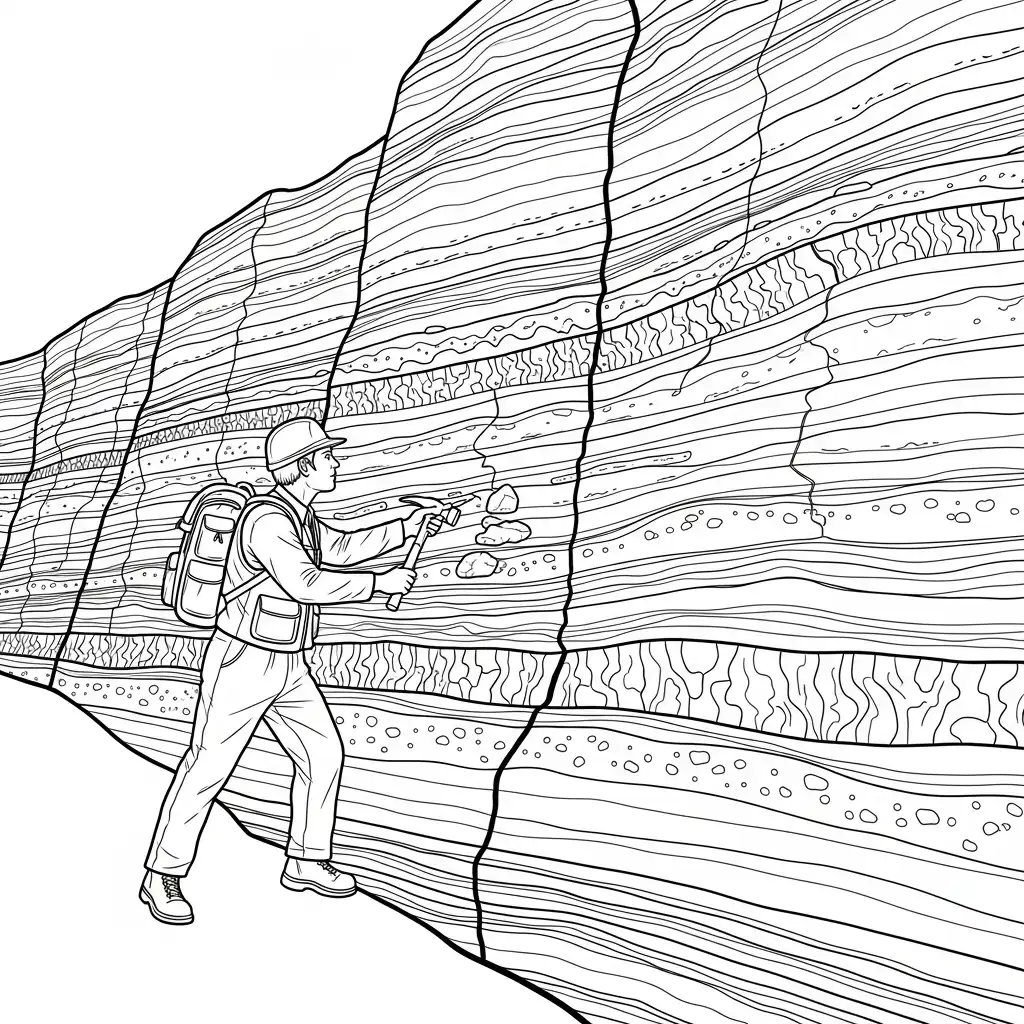 Ciencia para colorear para niños para descargar