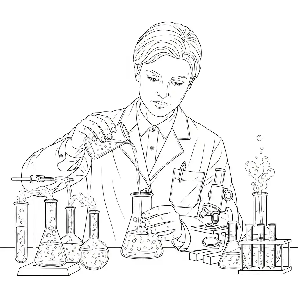 Ciencia para dibujar e imprimir