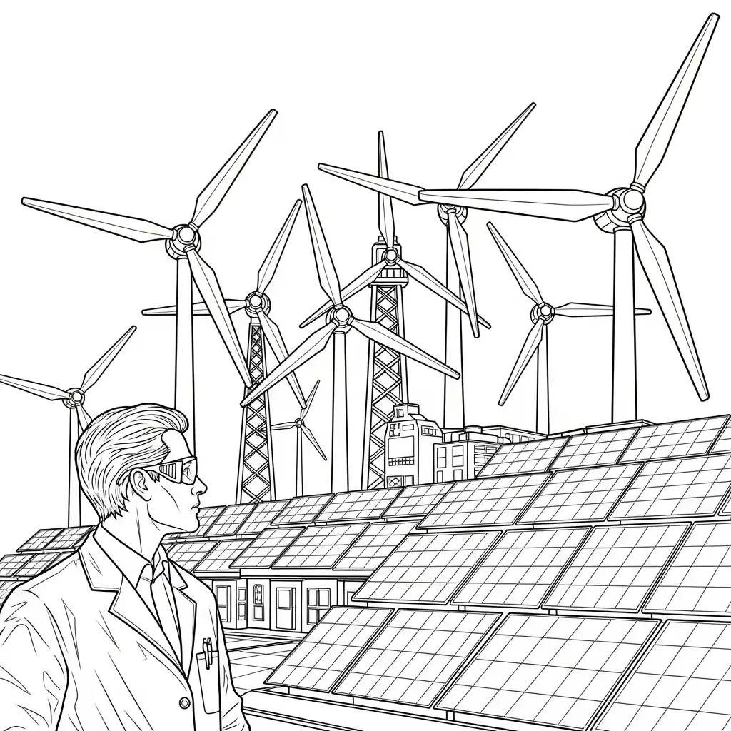 Ciencia para colorear en línea gratis