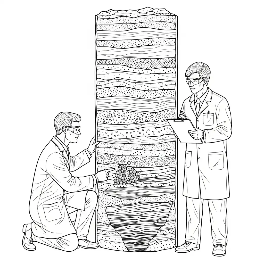 Ciencia para colorear de para niños