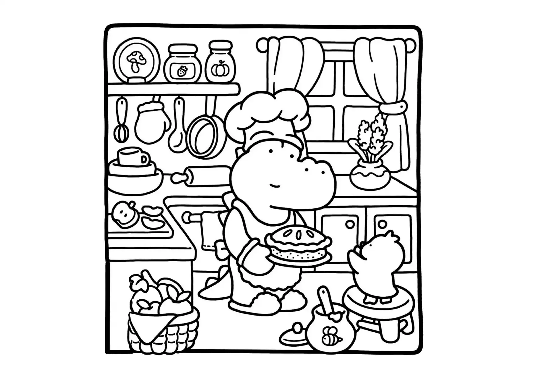 Comfy Days para dibujar en línea