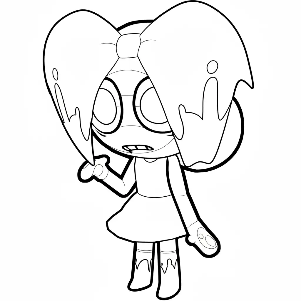 Dandy’s World para colorear en línea