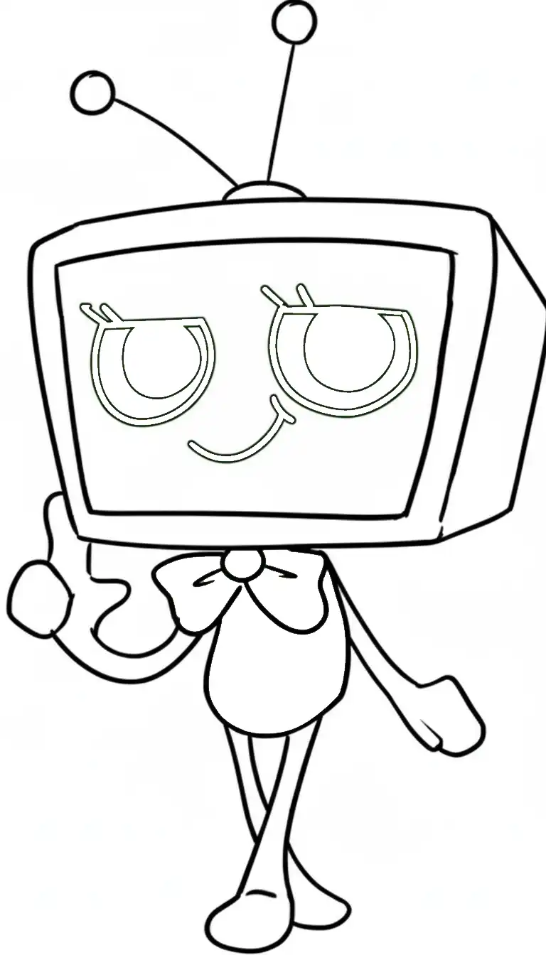 Dandy’s World para colorear para imprimir para niño de 10 años