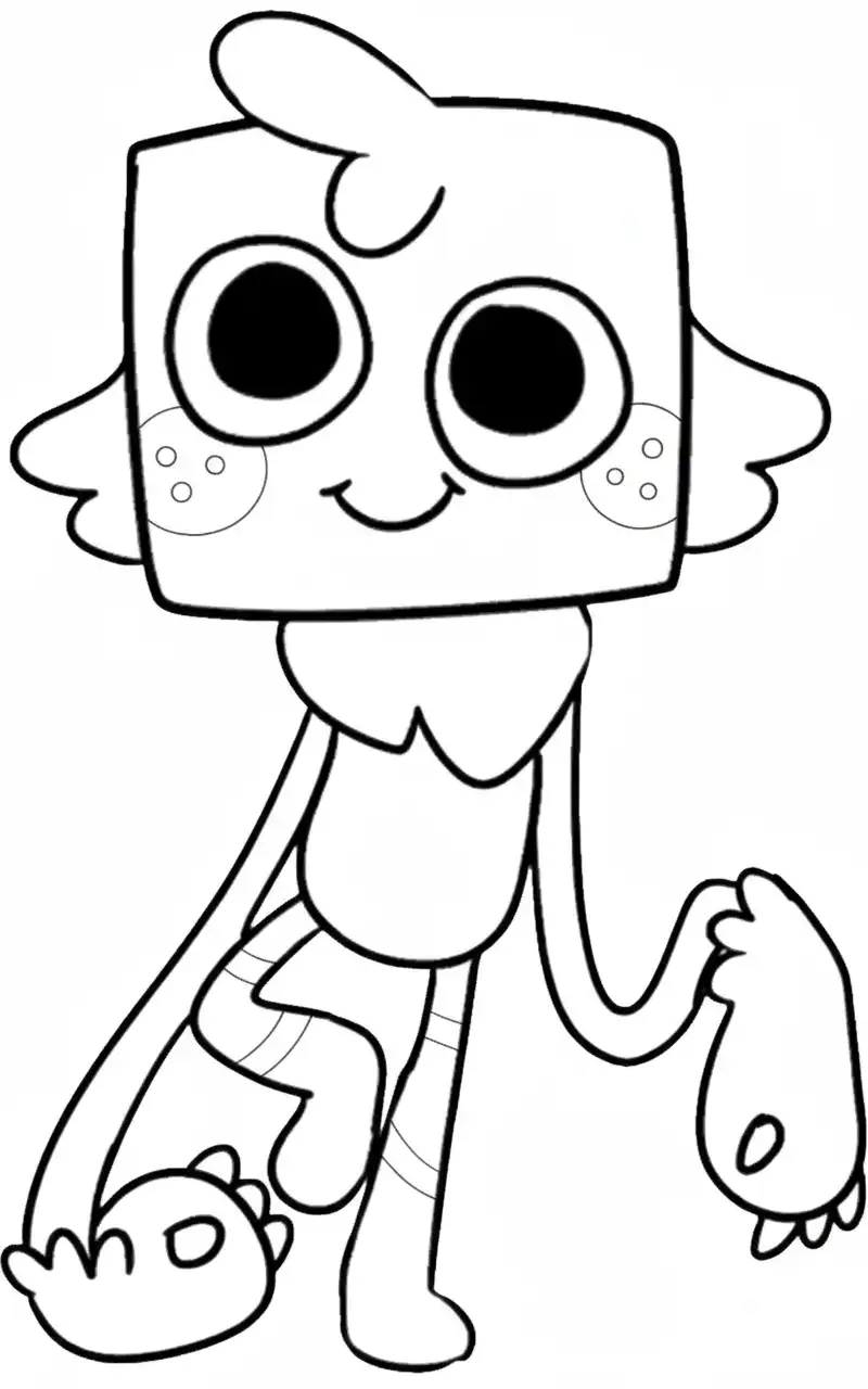 descargar Dandy’s World para colorear gratis 1