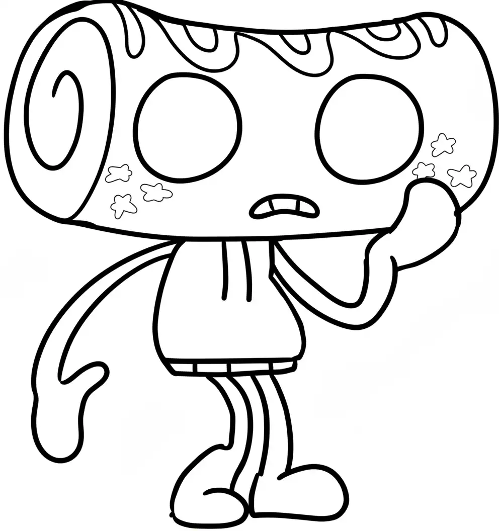 Dandy’s World para colorear para imprimir gratis