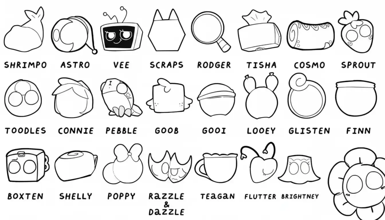 imprimir Dandy’s World para colorear