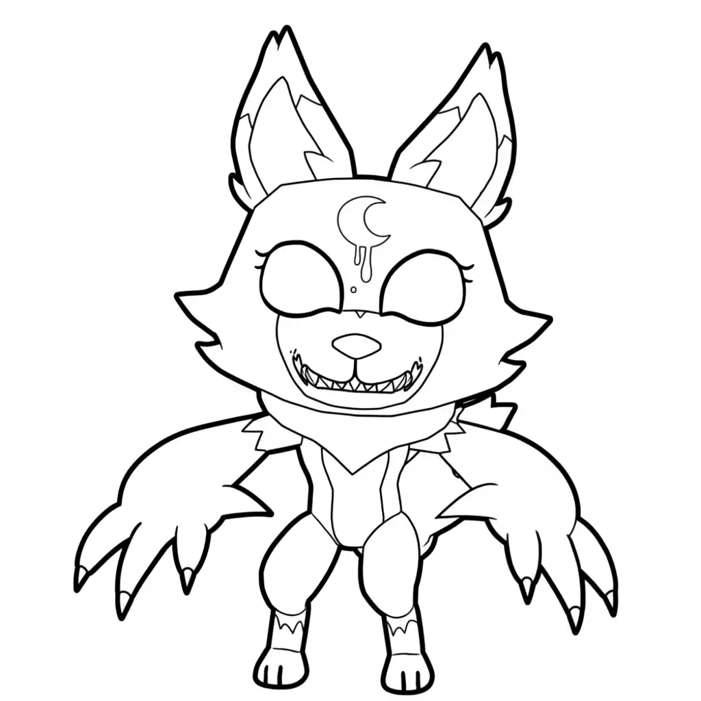 Dandy’s World para colorear de para niños