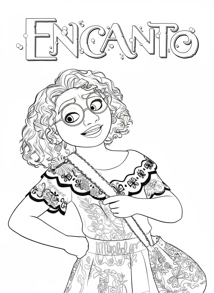 descargar Encanto para colorear gratis