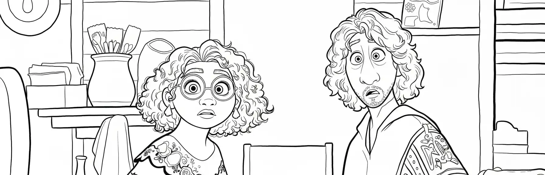 Encanto para colorear gratis para niños