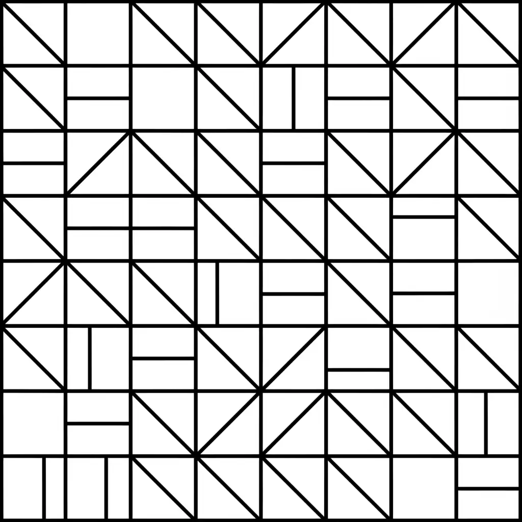 Figuras Geométricas para colorear gratis para imprimir 1