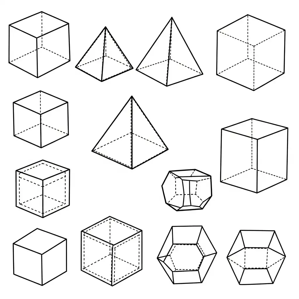Figuras Geométricas para colorear y aprendizaje 1