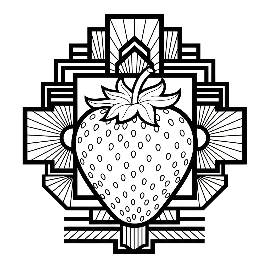 Fresa para colorear para imprimir gratis