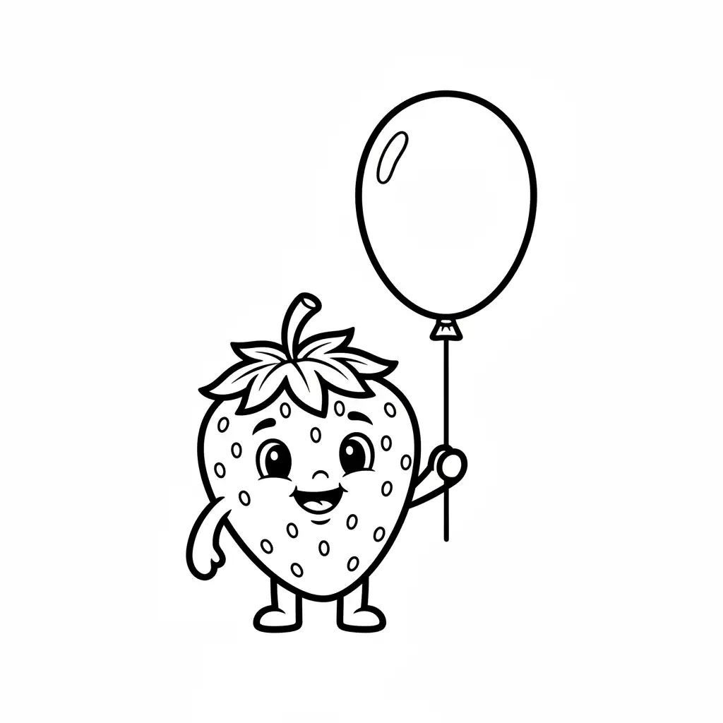 Fresa para colorear y dibujo para imprimir