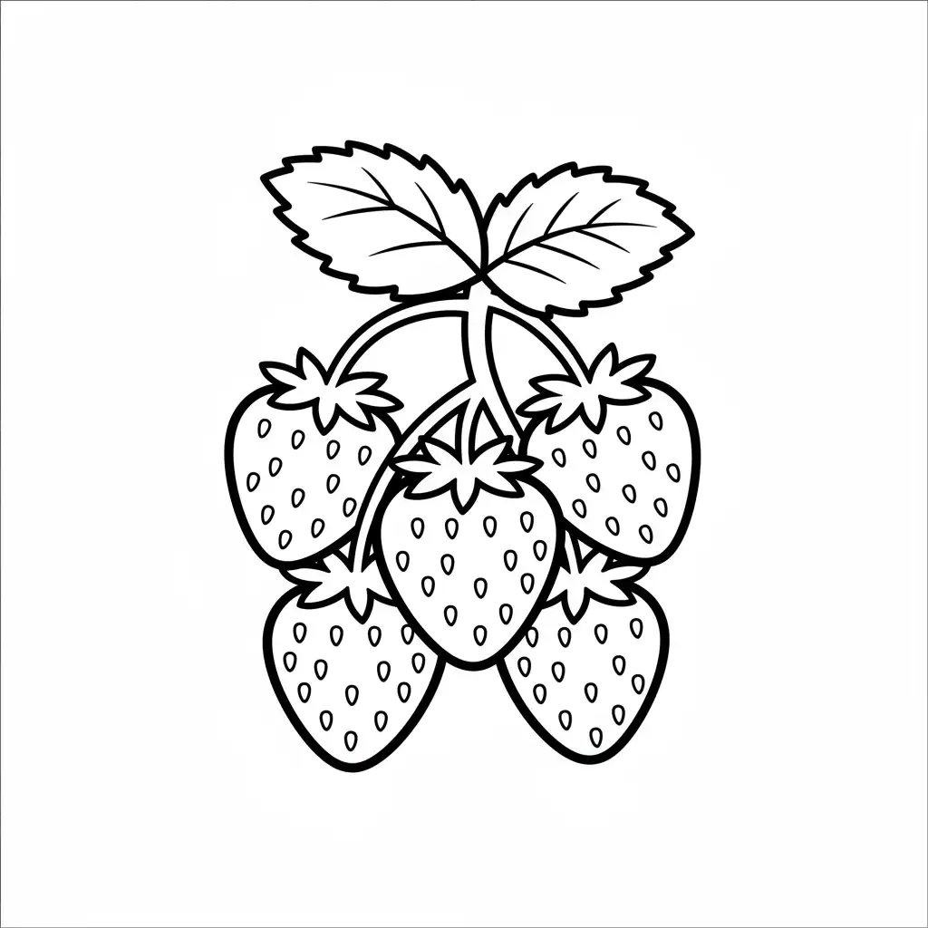 Fresa para colorear para imprimir a4