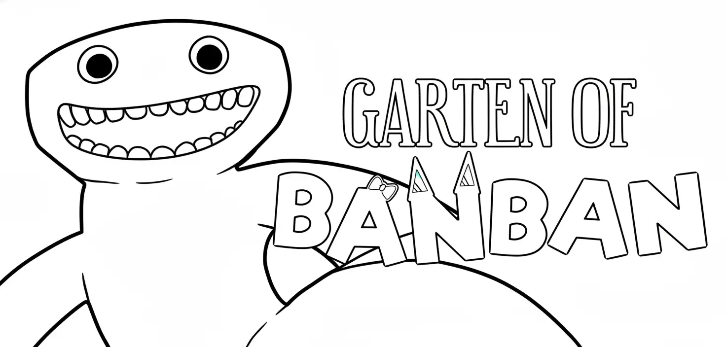 imagen de Garten Of Banban para colorear para niño