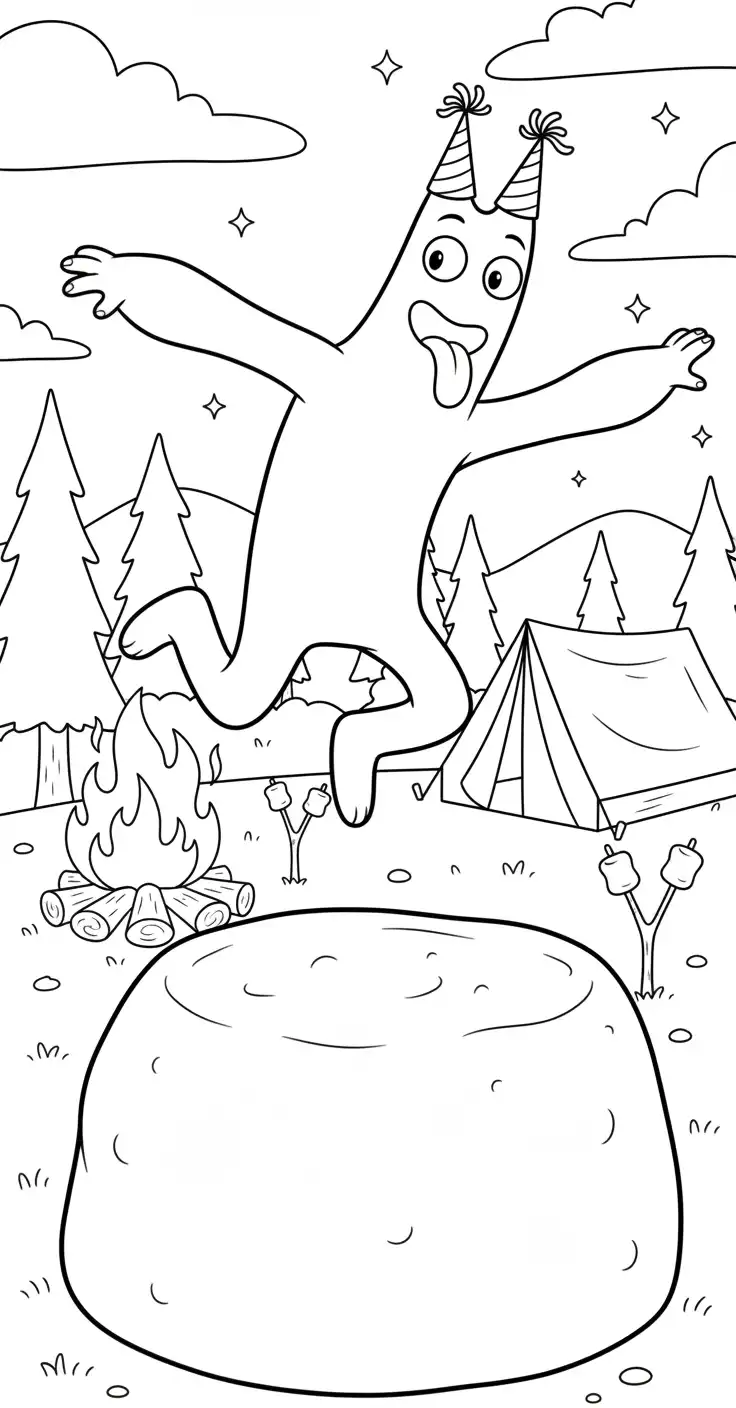 imprimir Garten Of Banban para colorear para niño