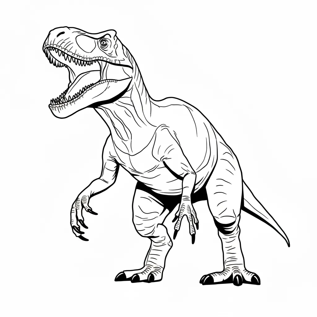 Gigantosaurus 15 para colorear para niños