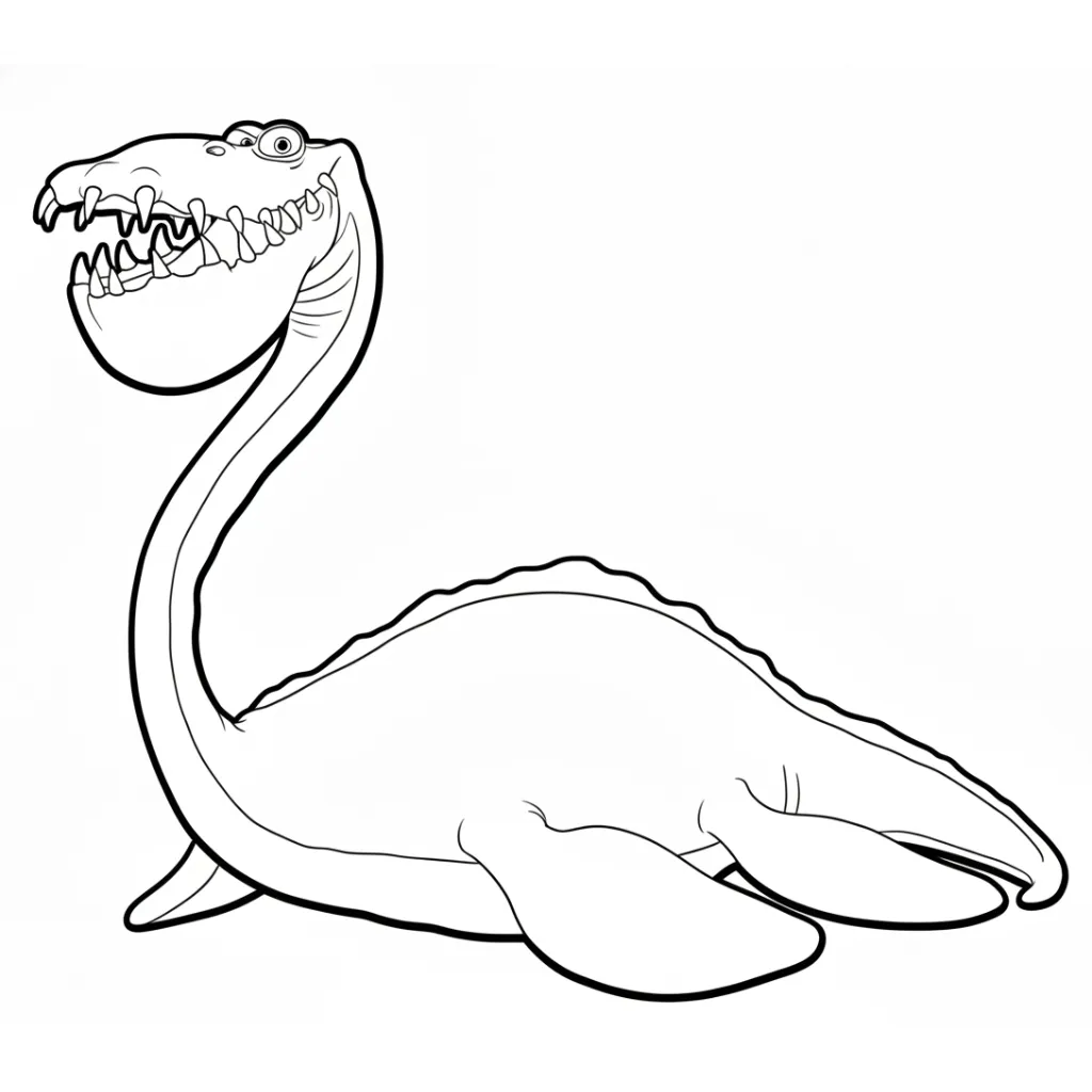 Gigantosaurus 9 para colorear para imprimir pdf gratis