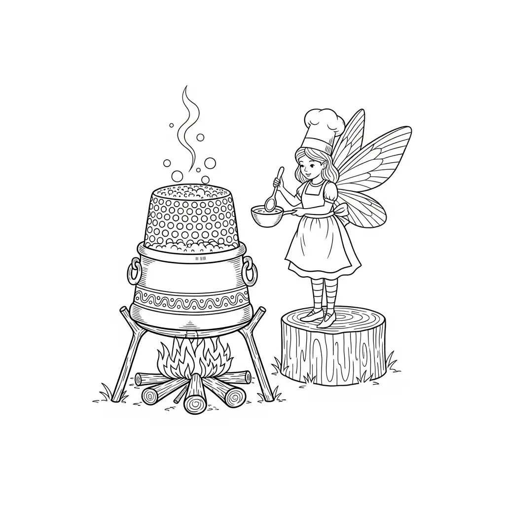 imprimir Hada para colorear gratis 2