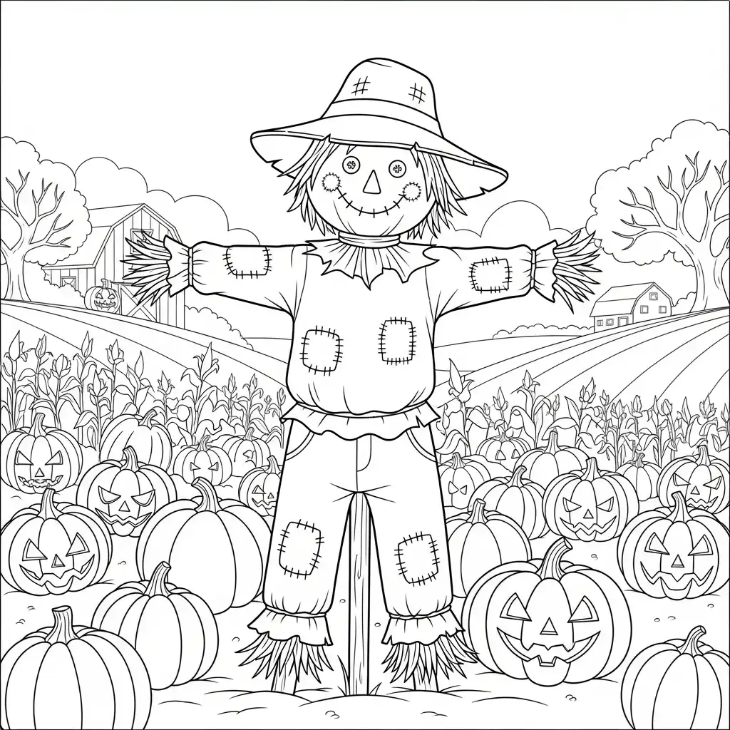 Halloween para colorear para imprimir para niño de 9 años