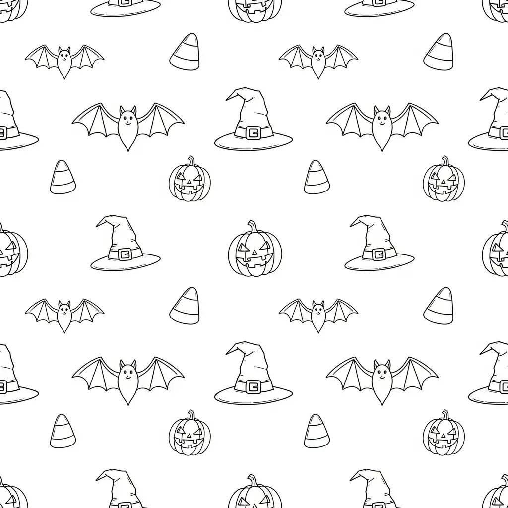 Halloween para colorear gratis 1