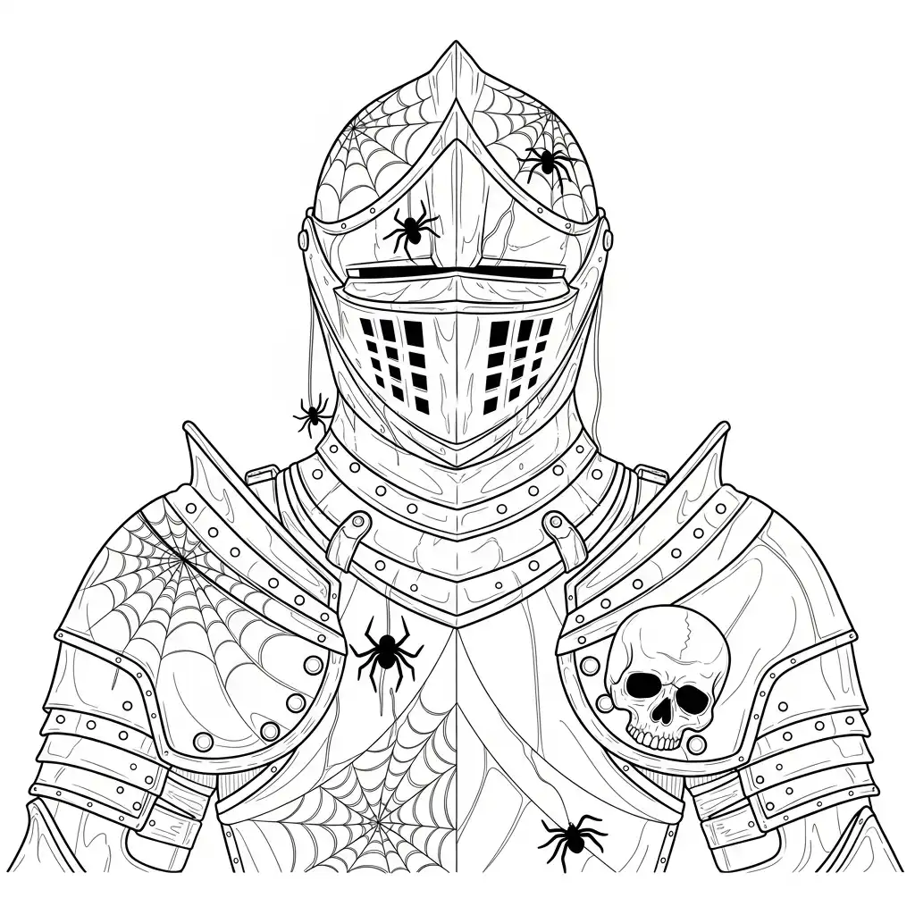 Halloween para colorear para niño de 7 años