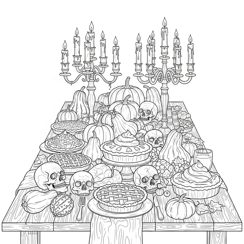 Halloween para colorear para niño de para imprimir