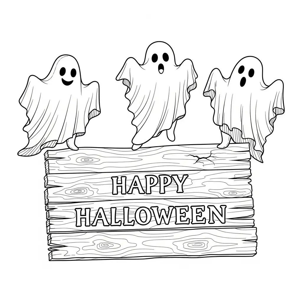 Halloween para colorear en línea