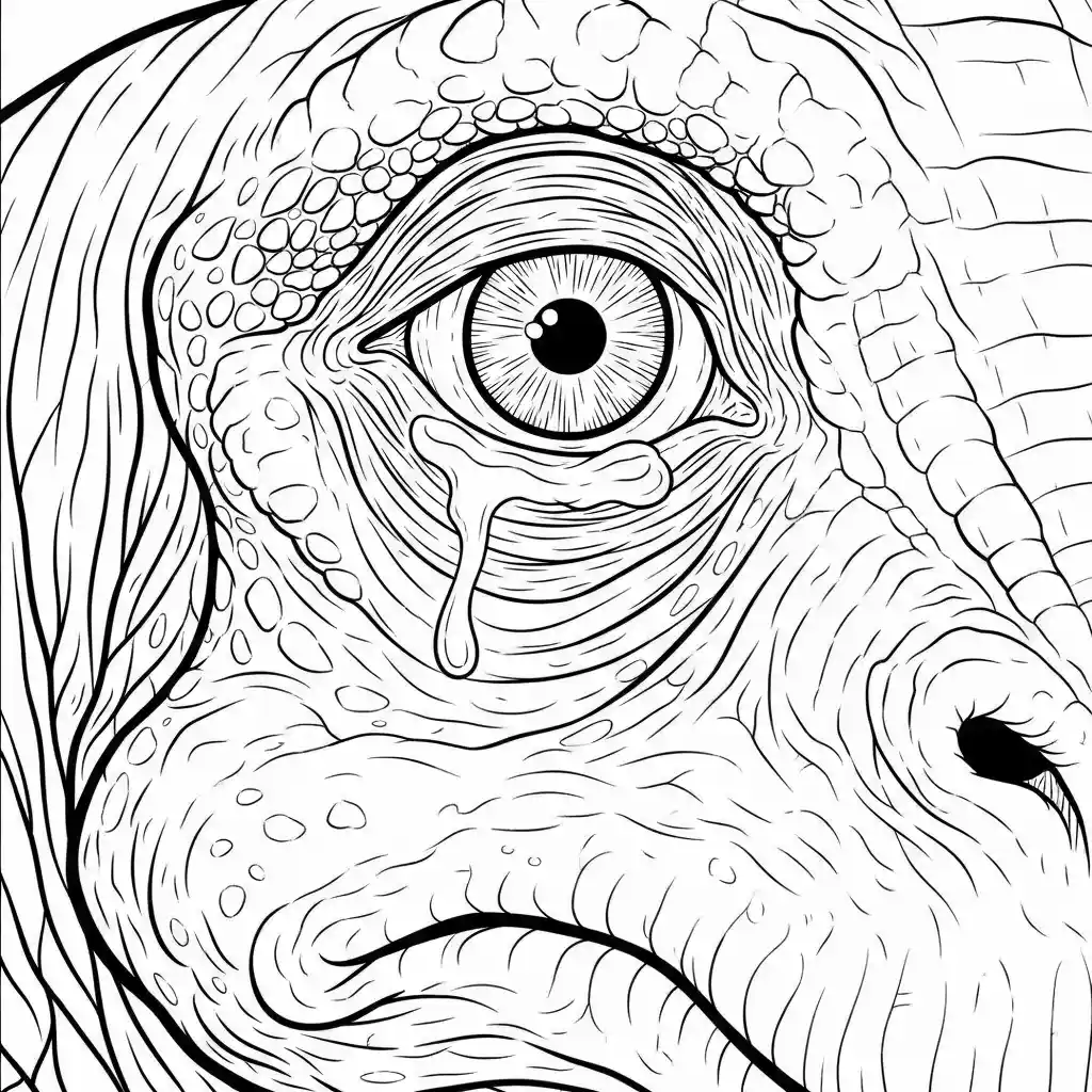 Jurassic Park para colorear y recortar