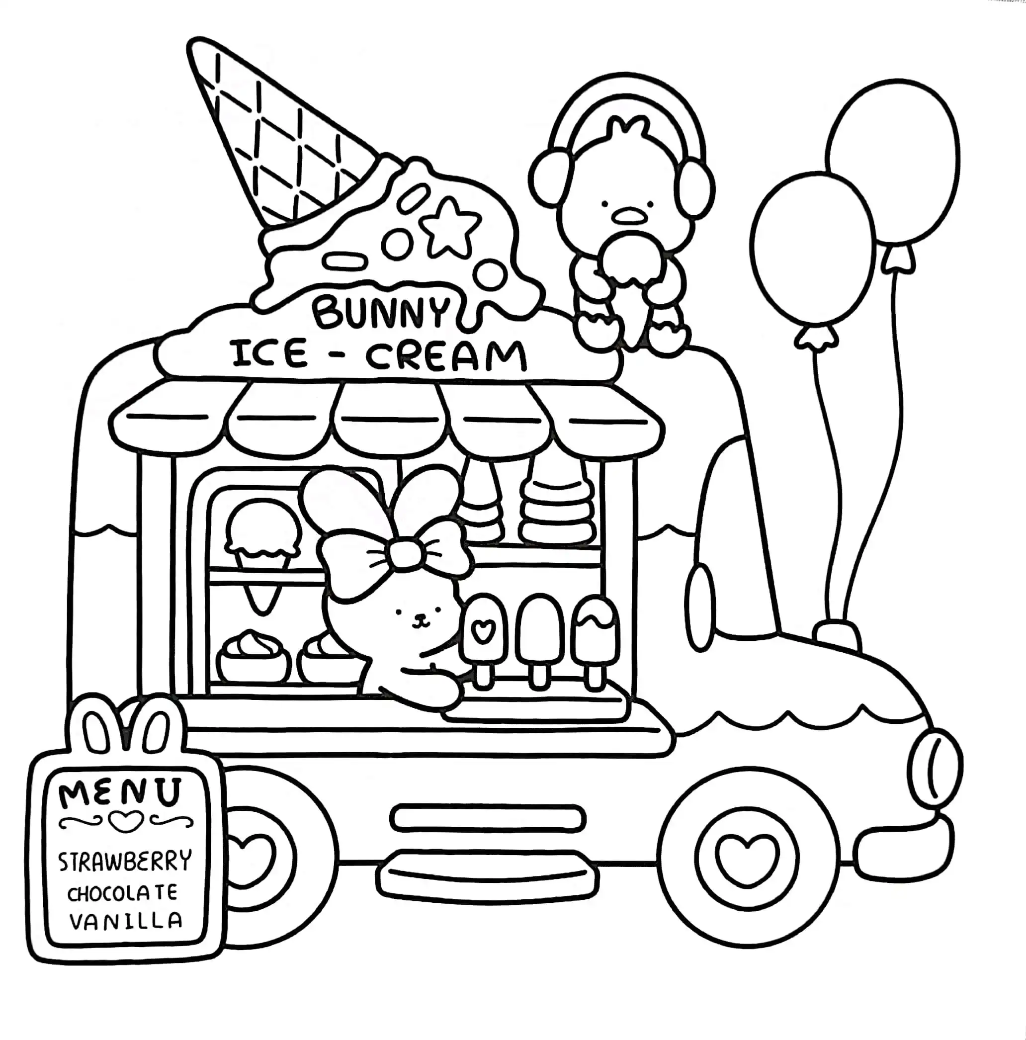 Little Corner para colorear gratis para niños