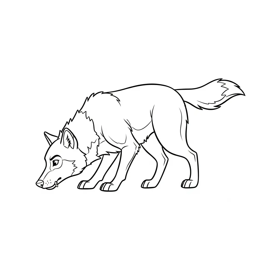 Lobo 16 para colorear para imprimir gratis