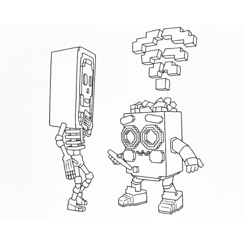 para imprimir Los Mobilis 9 para colorear gratis