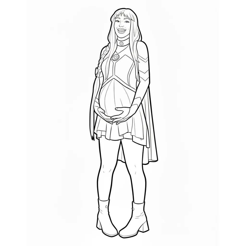 Luli Pampín 16 para colorear para niños para descargar